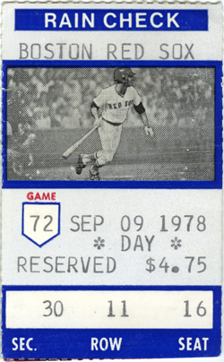 Game #834 (Sep 9, 1978)