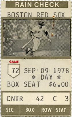 Game #834 (Sep 9, 1978)