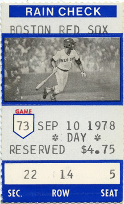 Game #835 (Sep 10, 1978)