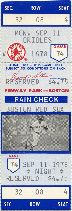 Game #836 (Sep 11, 1978)