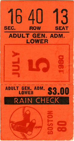 Game #1003 (Jul 5, 1980)