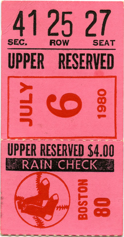 Game #1004 (Jul 6, 1980)