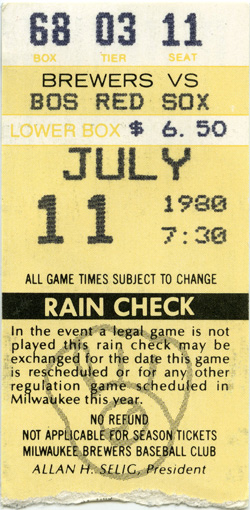 Game #1007 (Jul 11, 1980)