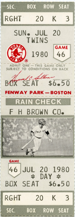 Game #1016 (Jul 20, 1980)