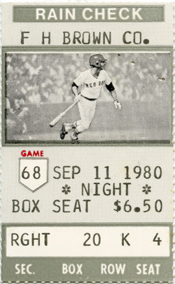 Game #1060 (Sep 11, 1980)