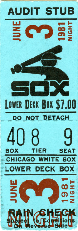 Game #1116 (Jun 3, 1981)