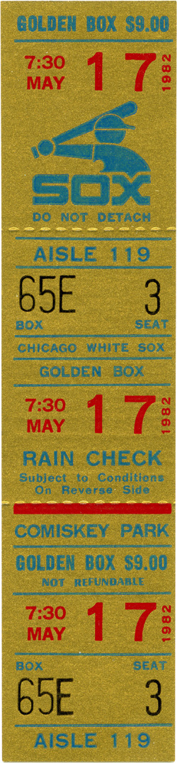 Game #1201 (May 17, 1982)