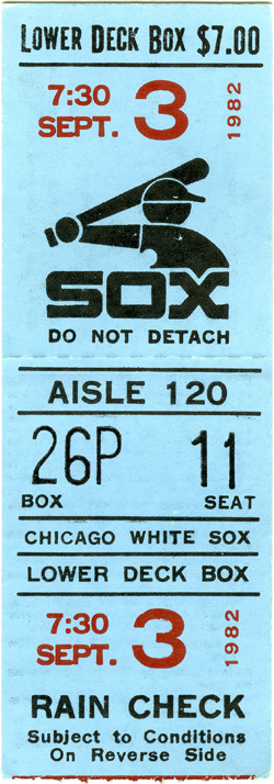 Game #1285 (Sep 3, 1982)