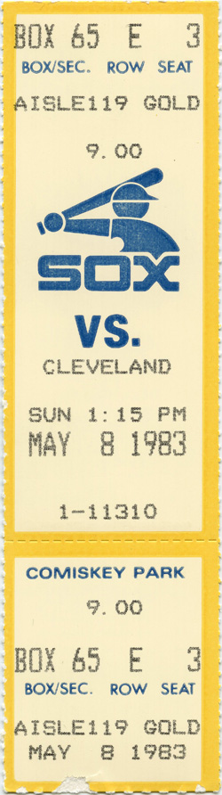 Game #1330 (May 8, 1983)