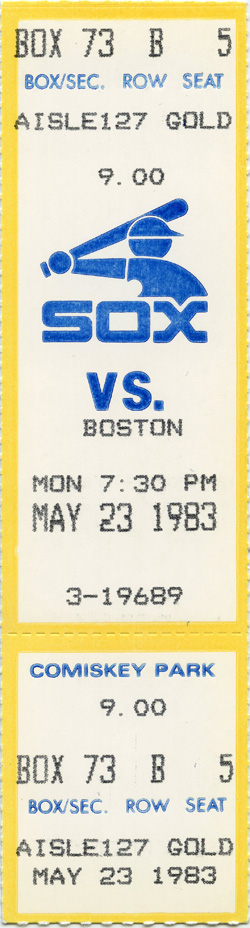 Game #1340 (May 23, 1983)