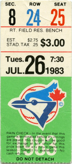 Game #1392 (Jul 26, 1983)