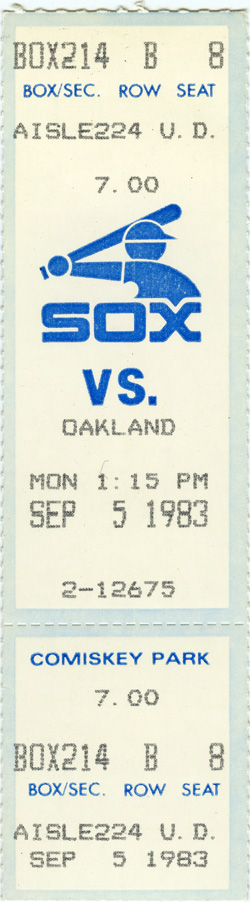 Game #1427 (Sep 5, 1983)
