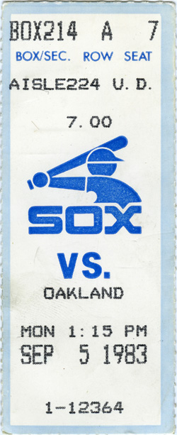 Game #1427 (Sep 5, 1983)