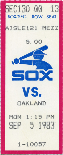 Game #1427 (Sep 5, 1983)