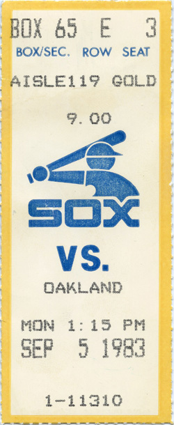 Game #1427 (Sep 5, 1983)