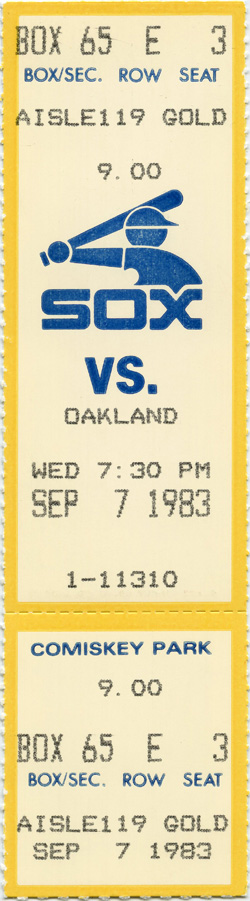 Game #1429 (Sep 7, 1983)