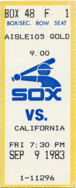 Game #1431 (Sep 9, 1983)
