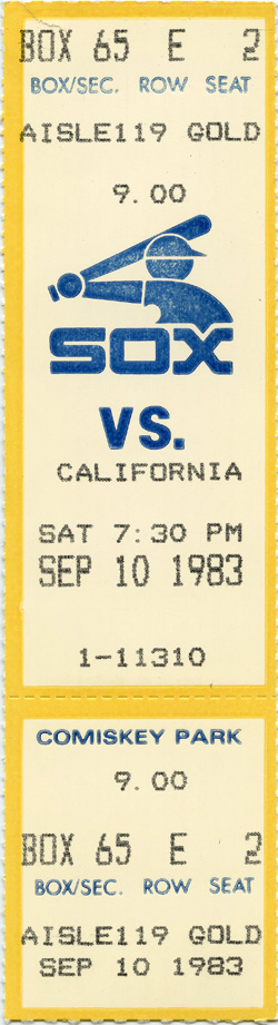 Game #1432 (Sep 10, 1983)