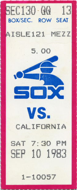 Game #1432 (Sep 10, 1983)