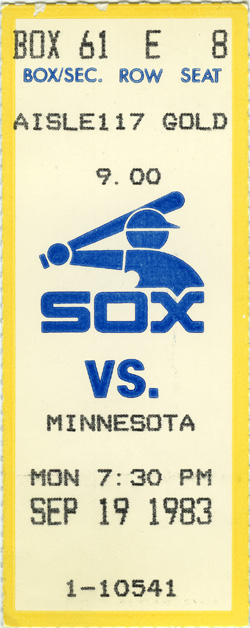 Game #1438 (Sep 19, 1983)