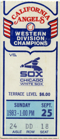 Game #1442 (Sep 25, 1983)