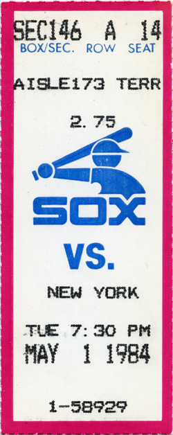 Game #1463 (May 1, 1984)