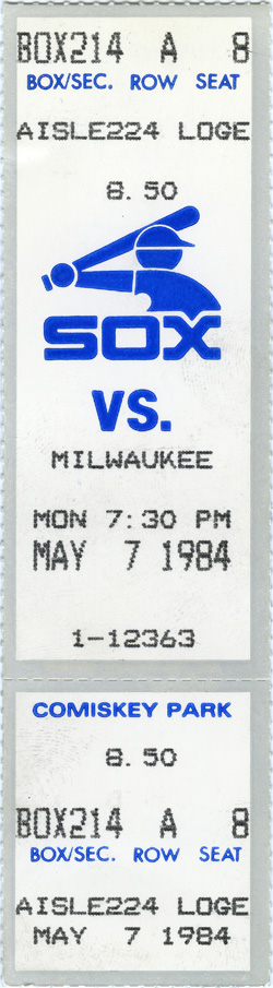 Game #1467 (May 7, 1984)