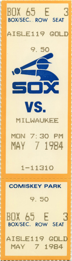 Game #1467 (May 7, 1984)