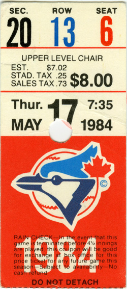 Game #1475 (May 17, 1984)