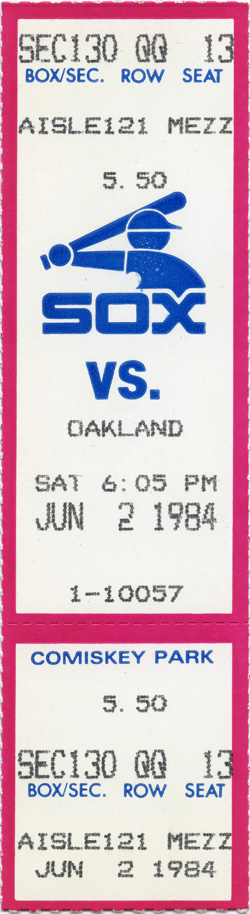 Game #1481 (Jun 2, 1984)