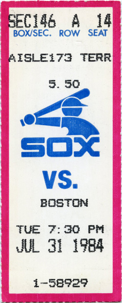 Game #1509 (Jul 31, 1984)