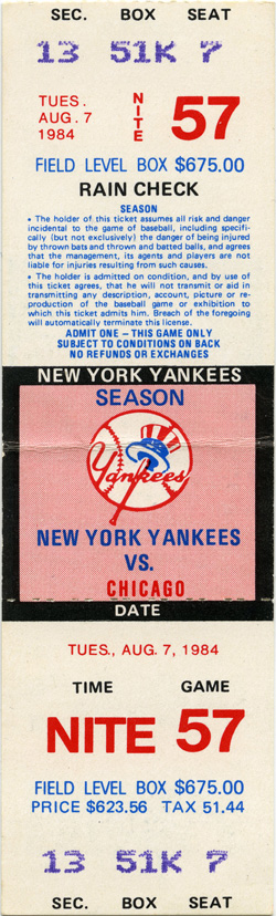 Game #1515 (Aug 7, 1984)