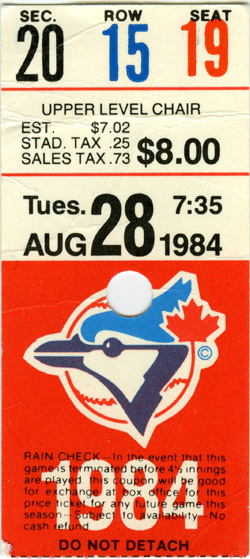 Game #1533 (Aug 28, 1984)