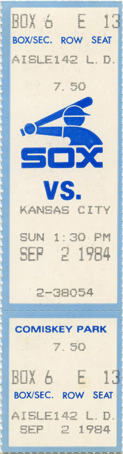 Game #1538 (Sep 2, 1984)