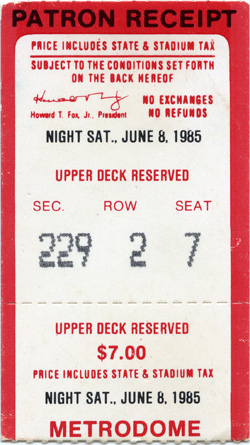 Game #1594 (Jun 8, 1985)