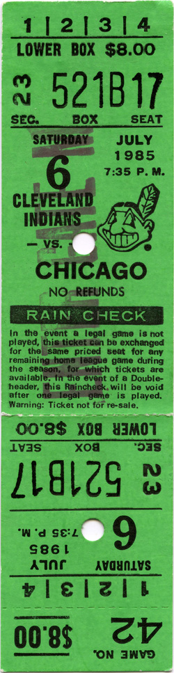 Game #1618 (Jul 6, 1985)