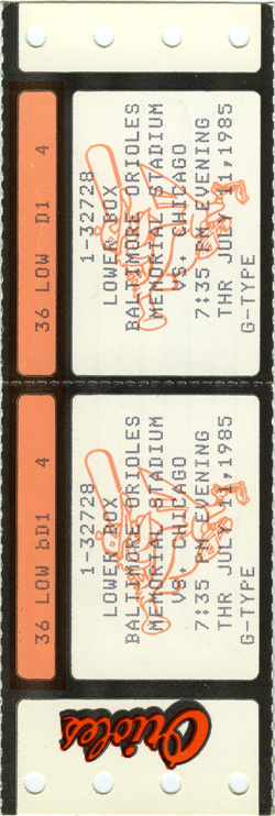 Game #1623 (Jul 11, 1985)