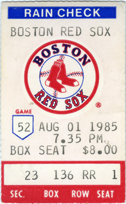Game #1640 (Aug 1, 1985)