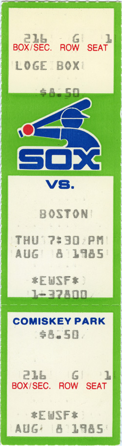 Game #1646 (Aug 8, 1985)