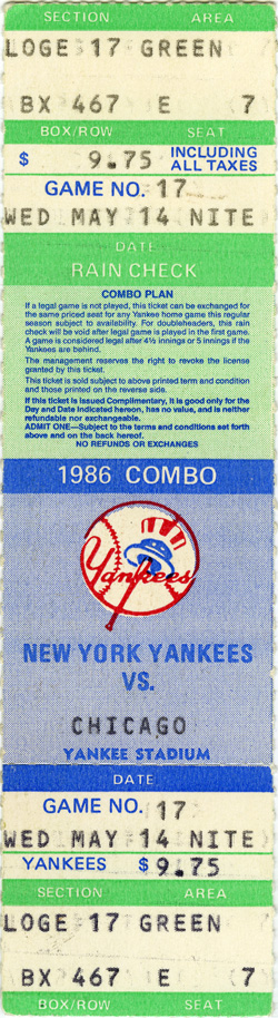 Game #1733 (May 14, 1986)