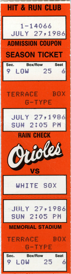 Game #1785 (Jul 27, 1986)