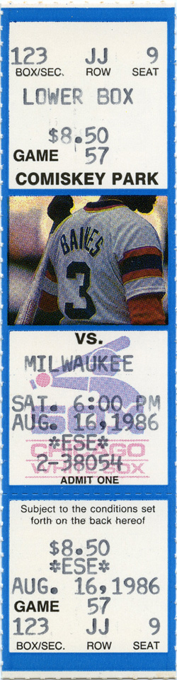 Game #1803 (Aug 16, 1986)