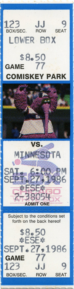Game #1822 (Sep 27, 1986)
