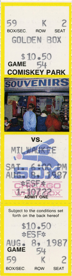 Game #1918 (Aug 8, 1987)