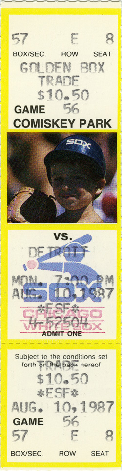 Game #1920 (Aug 10, 1987)