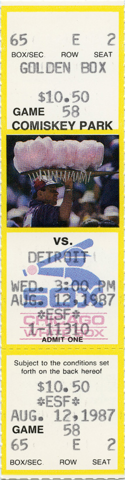 Game #1922 (Aug 12, 1987)