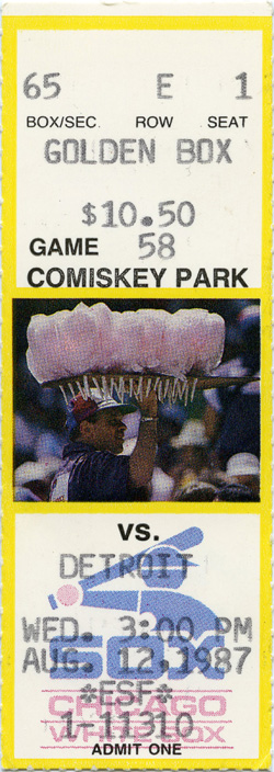 Game #1922 (Aug 12, 1987)