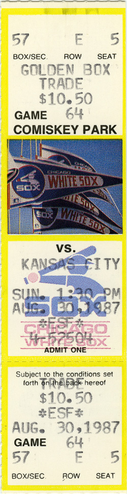 Game #1933 (Aug 30, 1987)