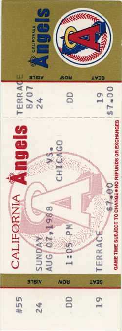 Game #1996 (Aug 7, 1988)