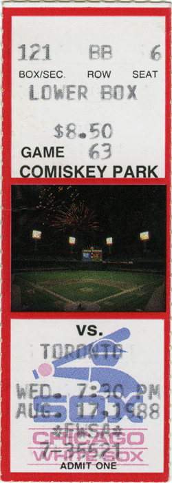 Game #2003 (Aug 17, 1988)